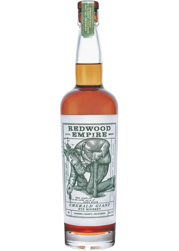 Redwood Empire Emerald Giant Rye Whiskey 750ml
