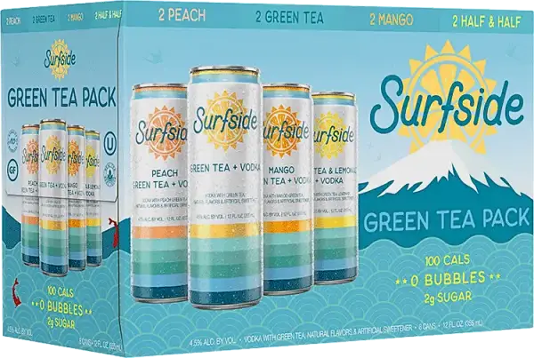 Surfside Green Tea + Vodka 8pk 12oz Cans