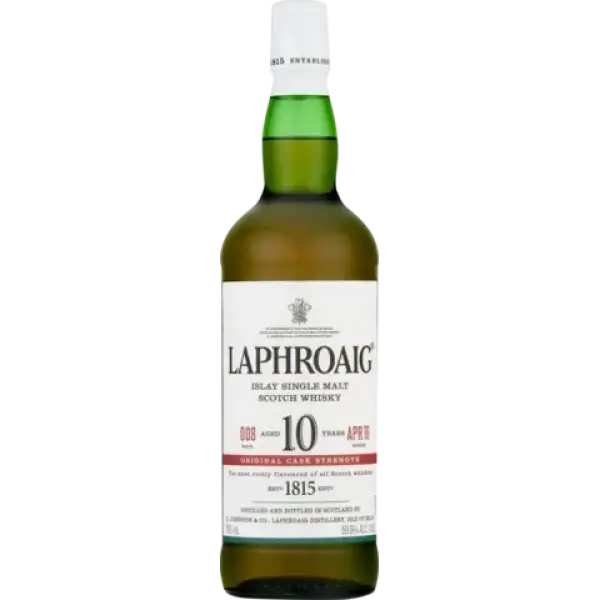 Laphroaig 10 Year Old Islay Single Malt Scotch Whisky 750ml