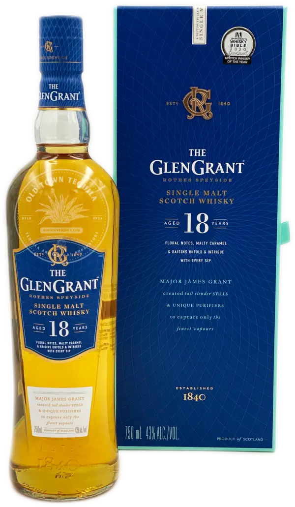Glen Grant 18 Year Old Single Malt Scotch Whisky 750ml