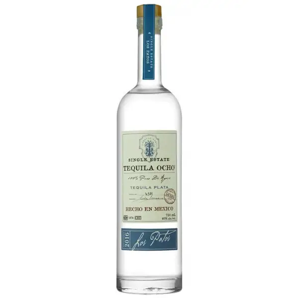 Tequila Ocho Plata Blanco Tequila 750ml
