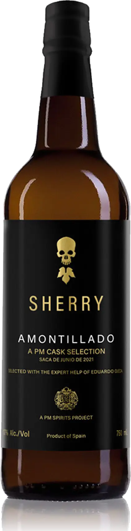 PM Spirits Amontillado Sherry 750ml