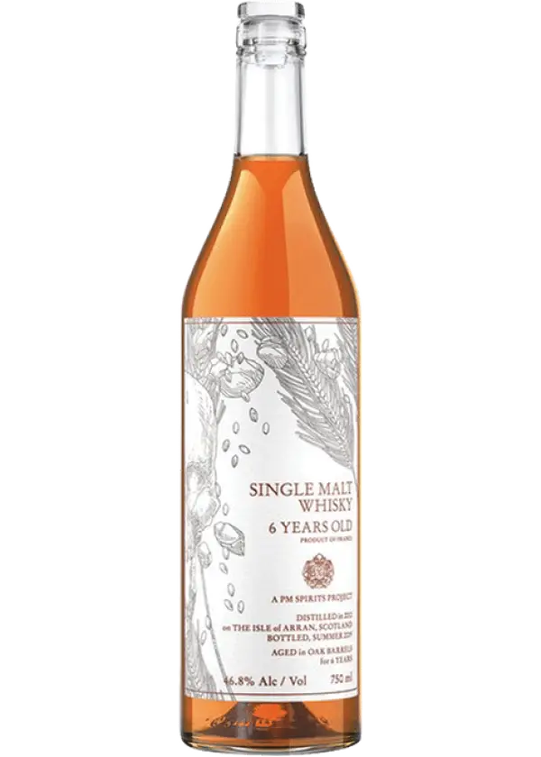 P&M Single Malt Whisky 6 Year 750ml