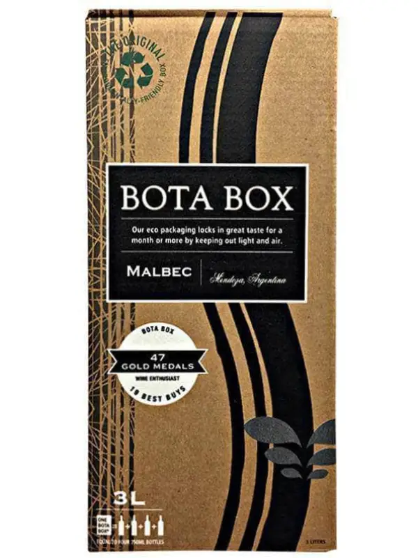 Bota Box Nighthawk Black Malbec 3L