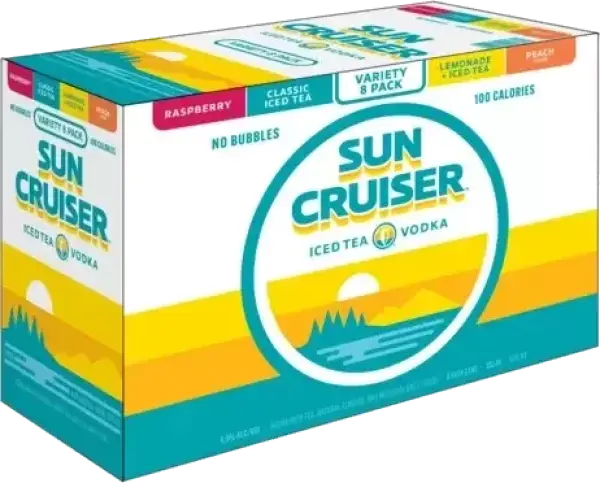 Sun Cruiser Iced Tea + Vodka Variety Pack 8pk 12oz Cans