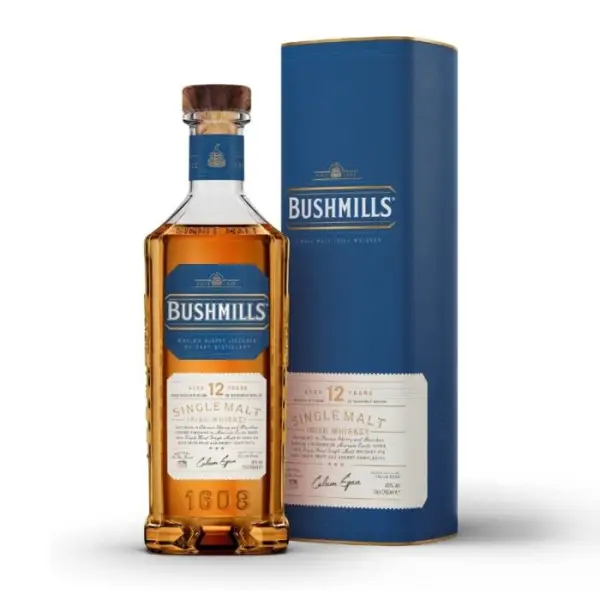 Bushmills 12 Year Old Single Malt Irish Whiskey 750ml