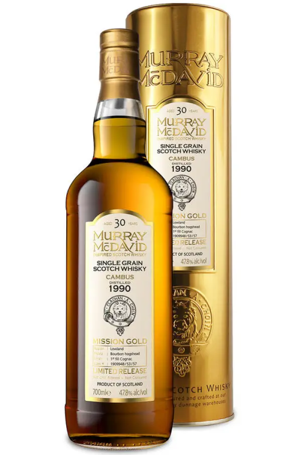 Murray McDavid Cambus 30 Year Old Single Grain Scotch Whisky 750ml