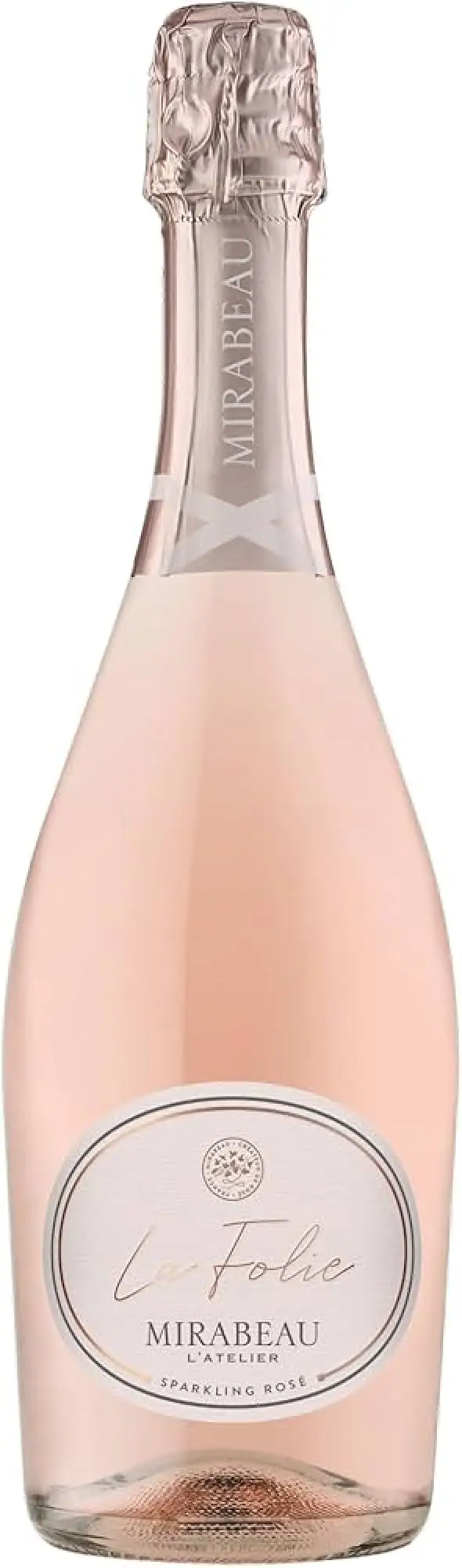 Mirabeau La Folie Sparkling Rosé 750ml