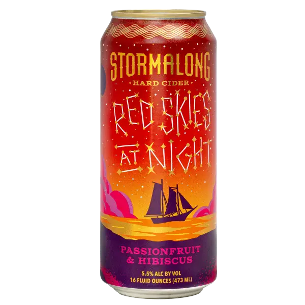 Stormalong Red Skies At Night 4 x 16oz
