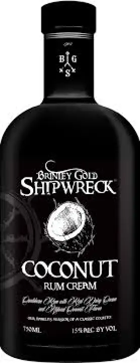 Brinley Gold Shipwreck Coconut Rum Cream 750ml