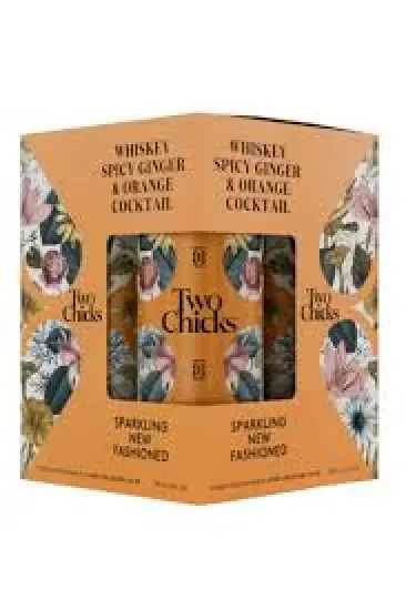 Two Chicks New Fashioned 4pk 12oz Cans