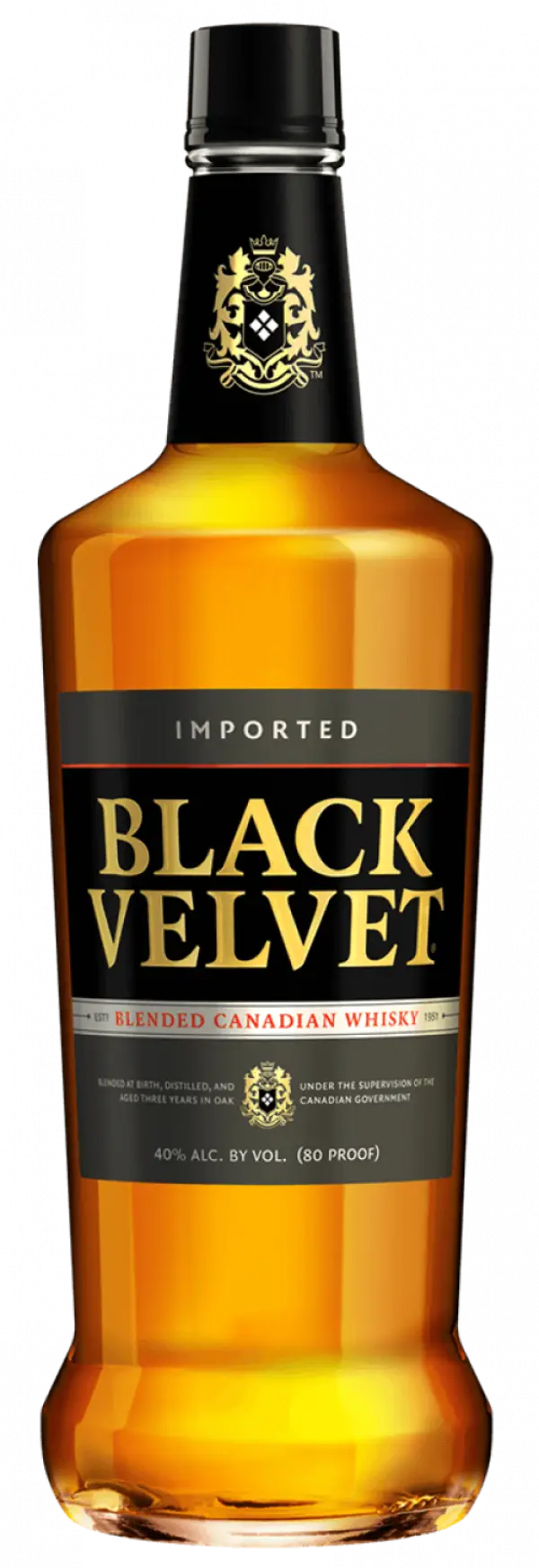 Black Velvet Canadian Whisky 1L
