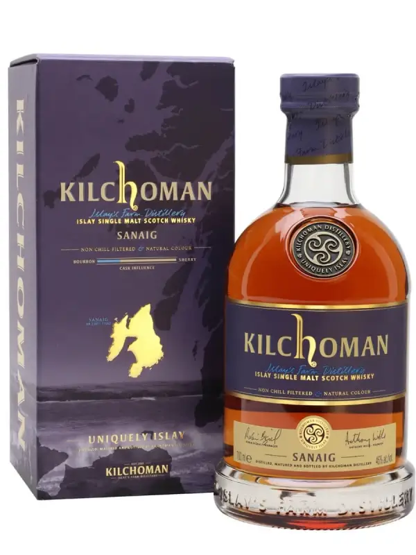 Kilchoman Sanaig Single Malt Scotch Whisky 750ml