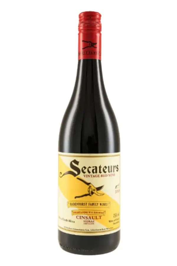 A.A. Badenhorst Secateurs Red Blend 750ml