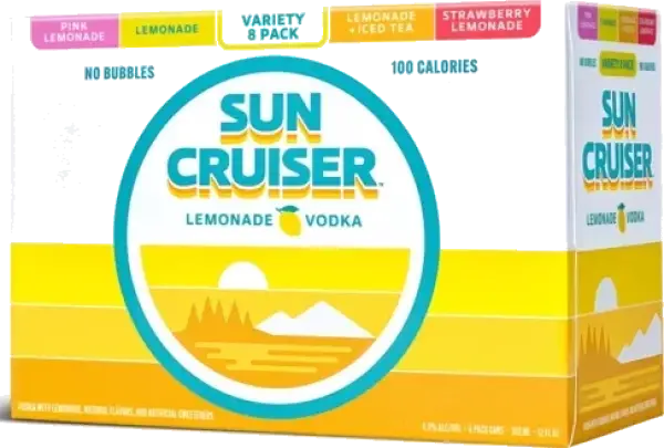 Sun Cruiser Lemonade Variety 8pk 12oz Cans