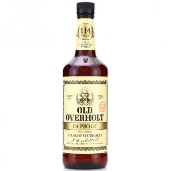 Old Overholt Straight Rye 114 Proof 750ml