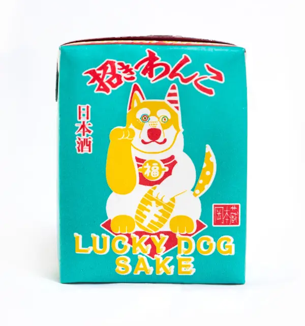 Maneki Wanko Lucky Dog Junmai Sake 180ml
