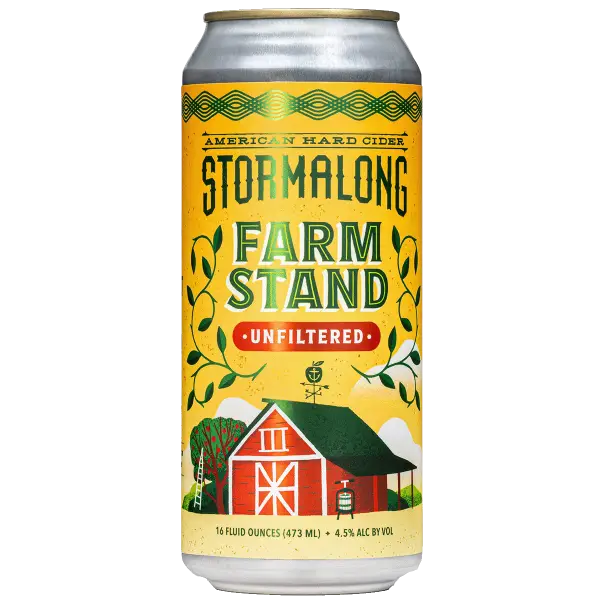 Stormalong Farmstand Unfiltered 4pk 16oz Cans