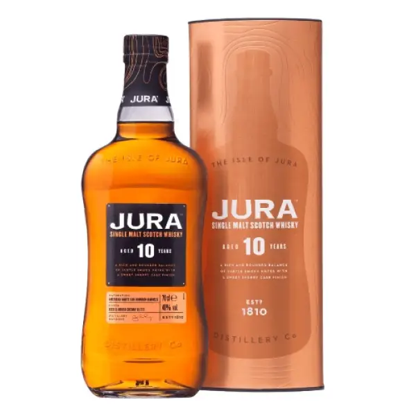 Jura 10 Year Old Single Malt Scotch Whisky 750ml