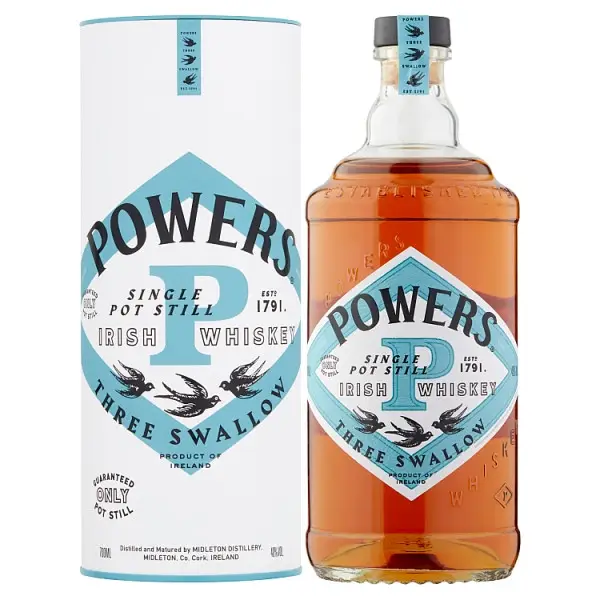 Powers Three Swallow Release Irish Whiskey 750ml