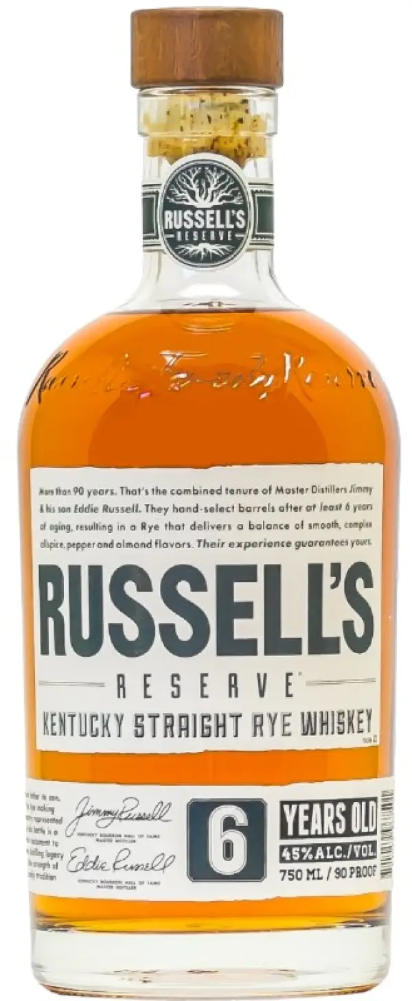 Russell's Reserve 6 Year Rye Whiskey 750ml