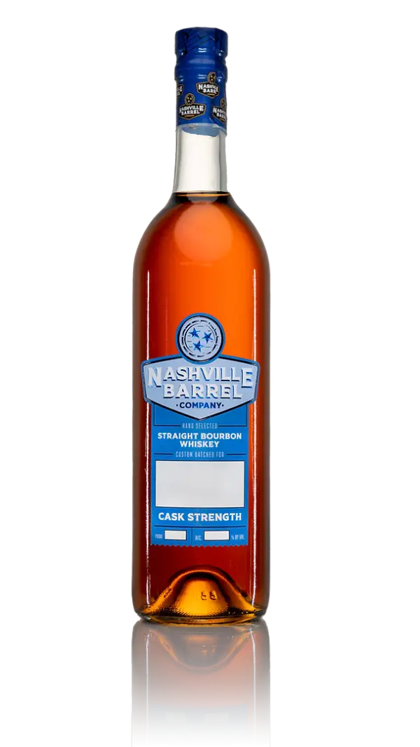 Nashville Barrel Company Cask Strength Bourbon Whiskey 750ml