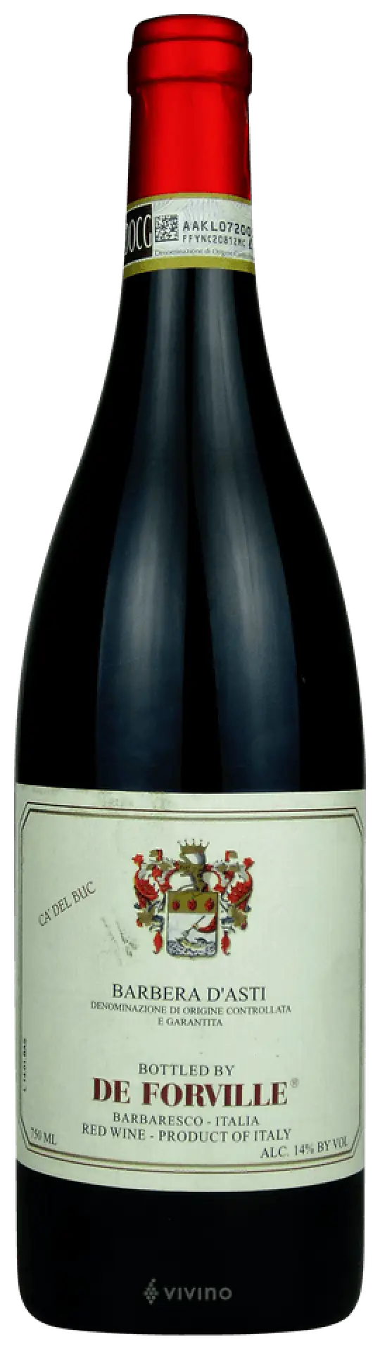 De Forville Barbera d'Alba Ca' del Buc 750ml