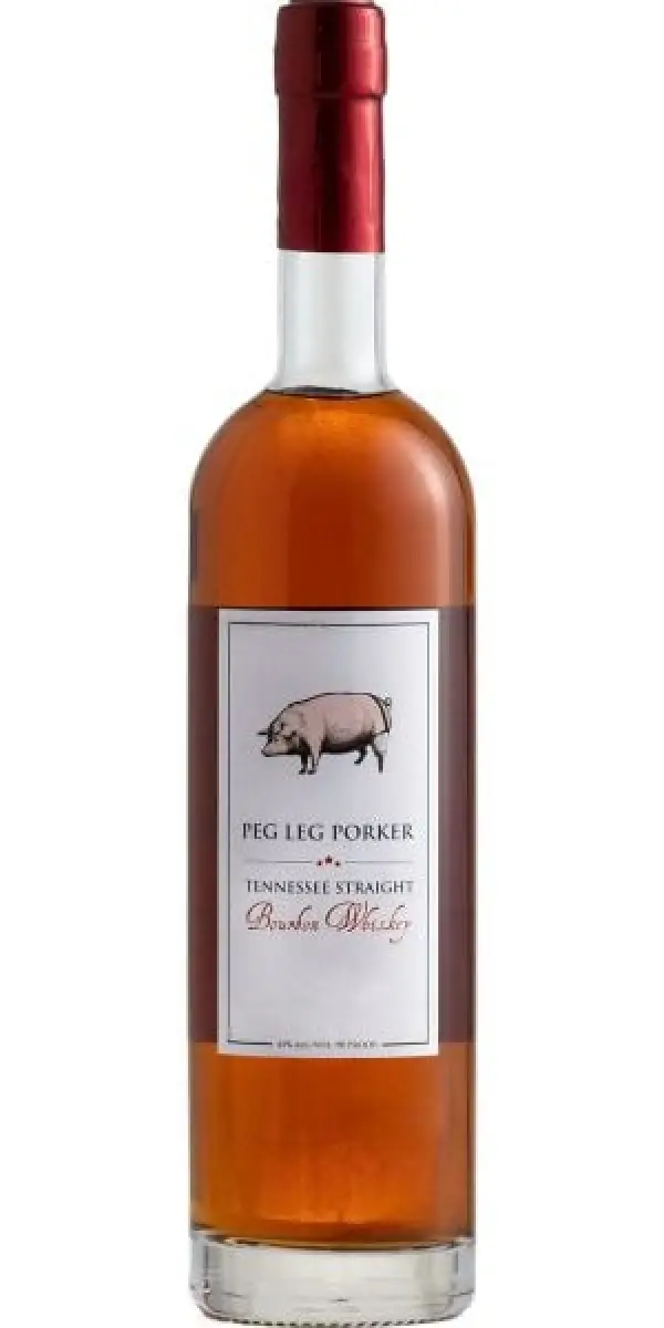 Peg Leg Porker White Label Tennessee Straight Bourbon Whiskey 750ml