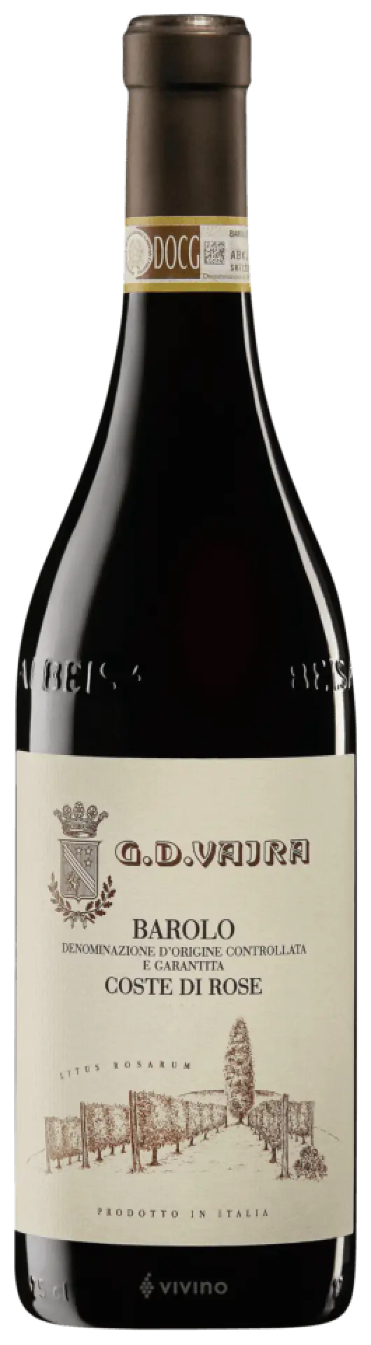 G.D. Vajra Barolo Coste Di Rose 2019 750ml