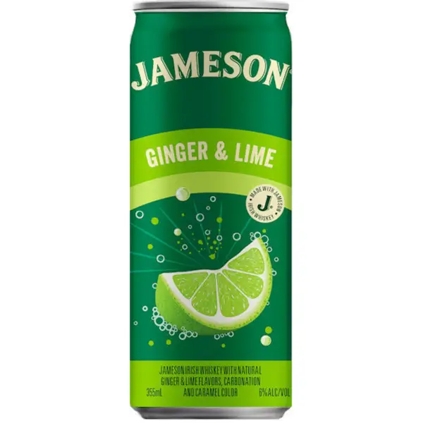 Jameson Ginger + Lime Cocktail 375ml
