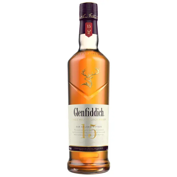 Glenfiddich 15 Year Old Solera Reserve Single Malt Scotch Whisky 750ml