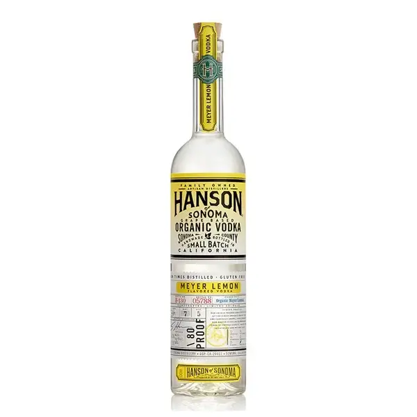 Hanson of Sonoma Organic Meyer Lemon Vodka 750ml