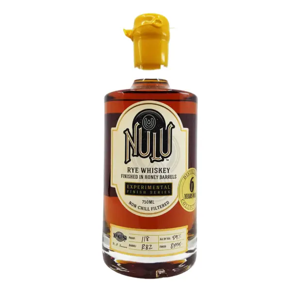 Nulu 6 Year Honey Rye Whiskey 750ml