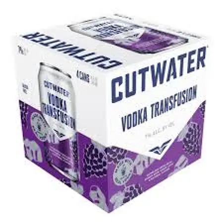 Cutwater Vodka Transfusion Grape 4pk 12oz