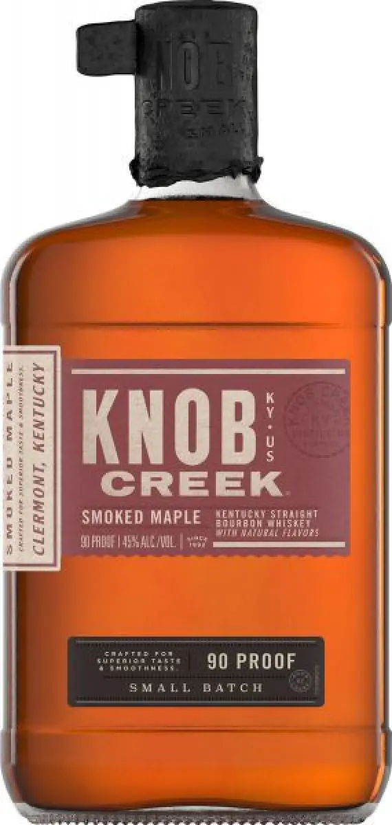 Knob Creek Smoked Maple Bourbon Whiskey 750ml