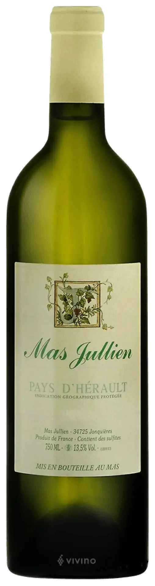 Mas Jullien Hérault Blanc 750ml