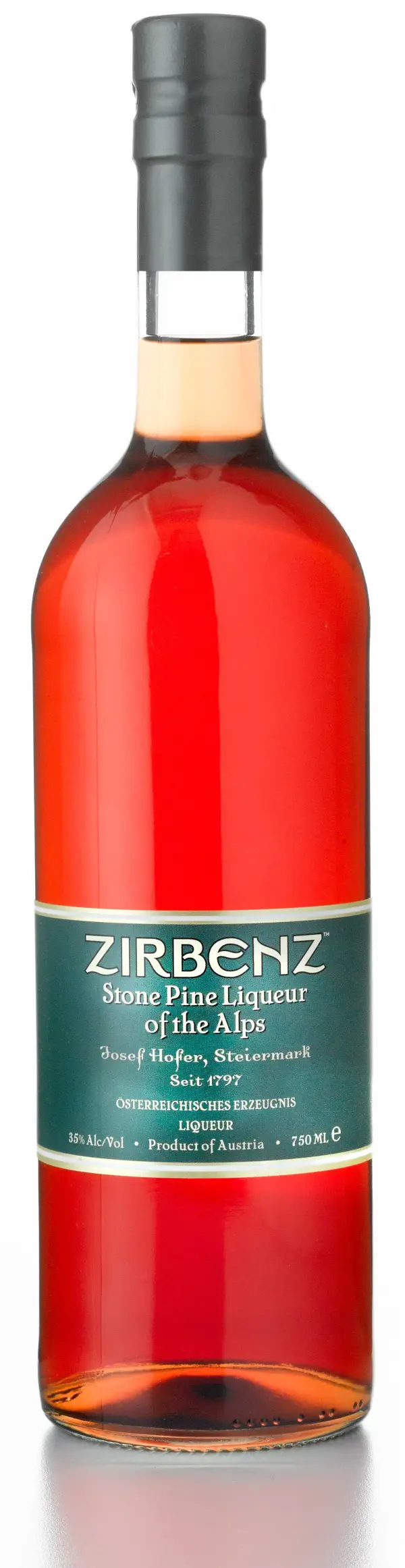 Zirbenz Stone Pine Liqueur of the Alps 750ml