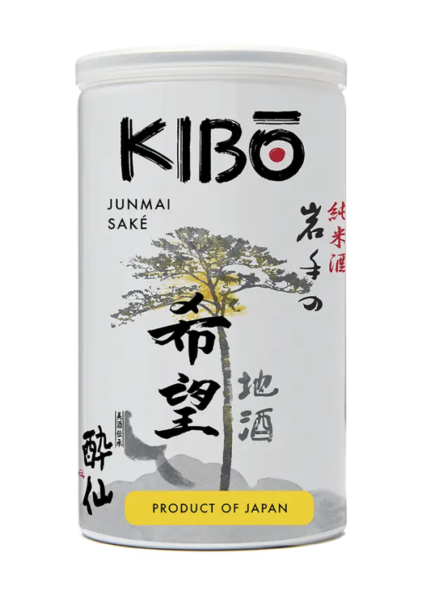 Kibo Sake Junmai Can 180ml
