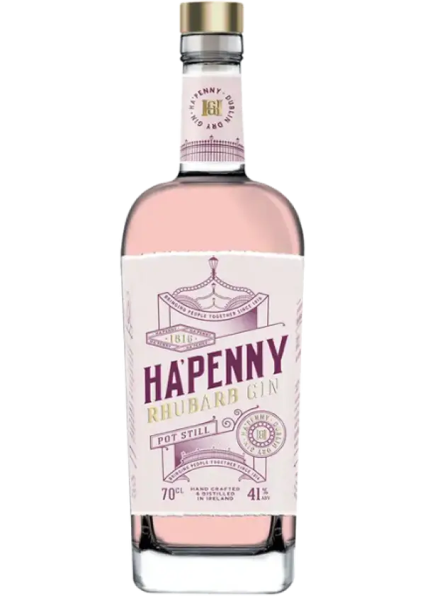 Ha'Penny Rhubarb Gin 750ml