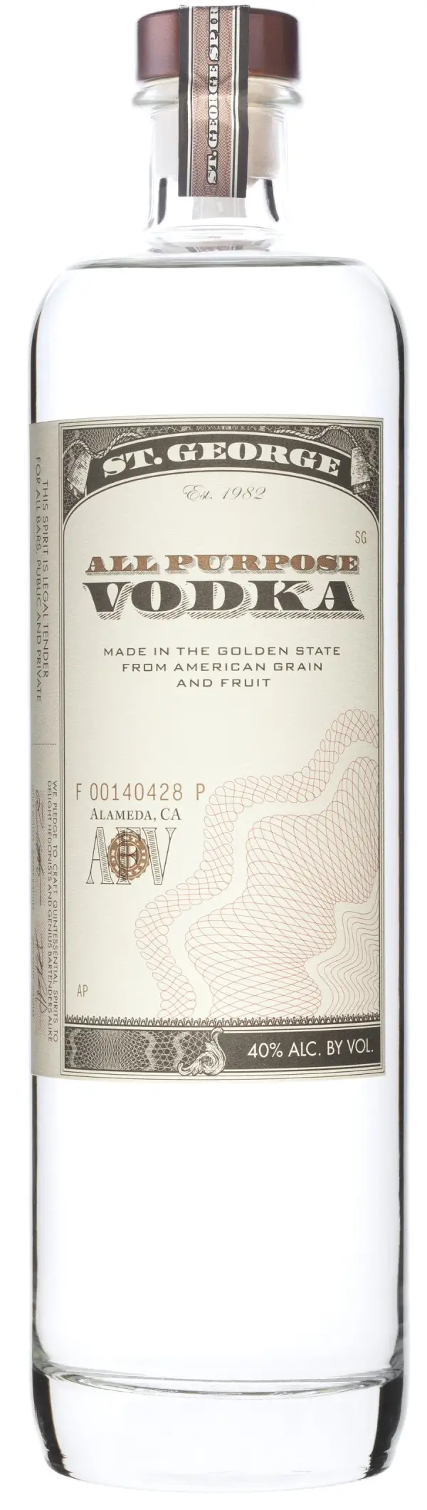 St. George All Purpose Vodka 750ml