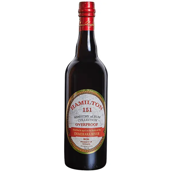 Hamilton 151 Overproof Rum 750ml