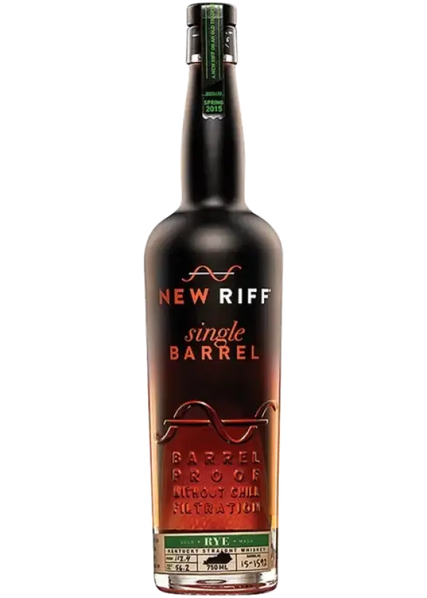 New Riff Single Barrel Rye Whiskey 750ml