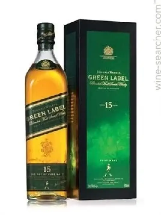 Johnnie Walker Green Label 15 Year Blended Malt Scotch Whisky 750ml