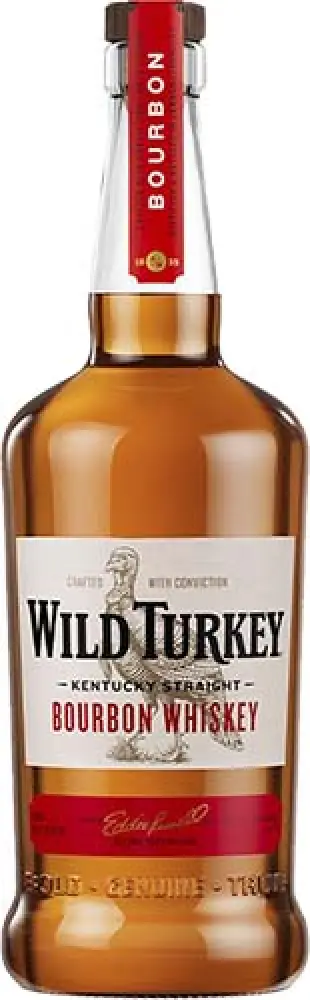 Wild Turkey 81 Proof Kentucky Straight Bourbon Whiskey 750ml