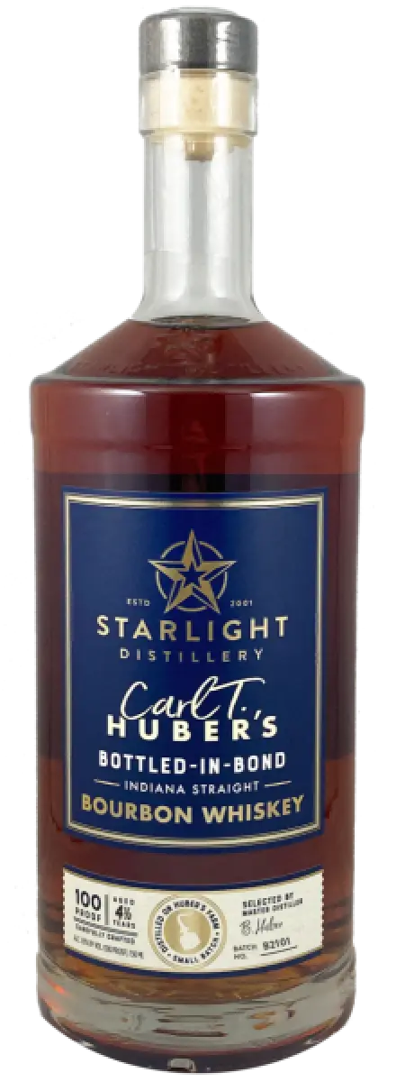 Starlight Carl T. Huber's Bottled-In-Bond Bourbon 750ml