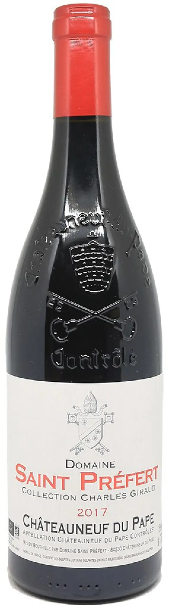 Domaine Saint Préfert Châteauneuf-Du-Pape Collection Charles Giraud 750ml