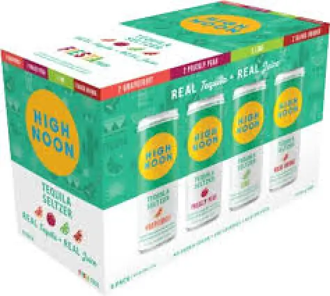 High Noon Tequila Seltzer Fiesta Variety Pack 8 x 355ml