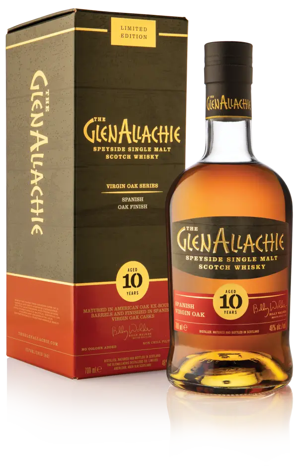 GlenAllachie 10 Year Old Spanish Oak Finish 700ml