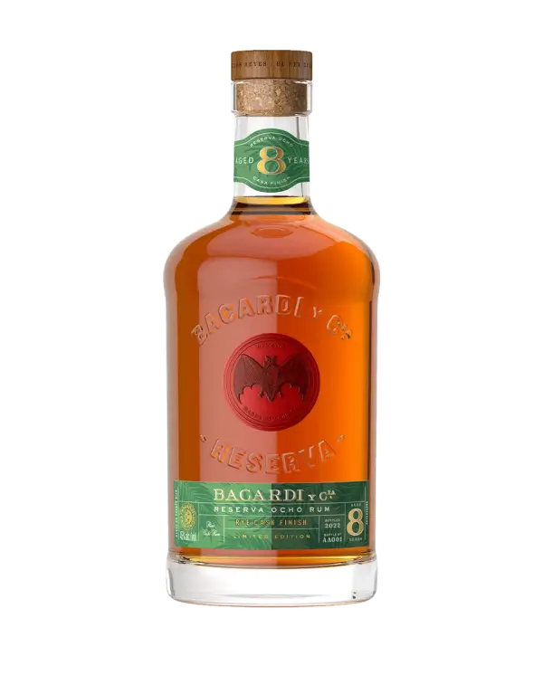 Bacardi Reserva Ocho Rye Cask Finish Rum 750ml