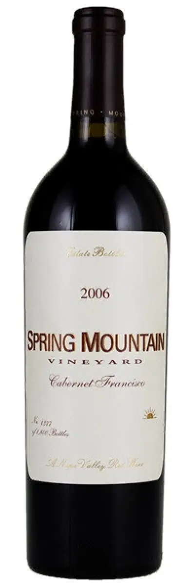 Spring Mountain Vineyard Cabernet Sauvignon 2006 750ml